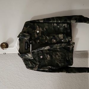 Denim Camo Jacket